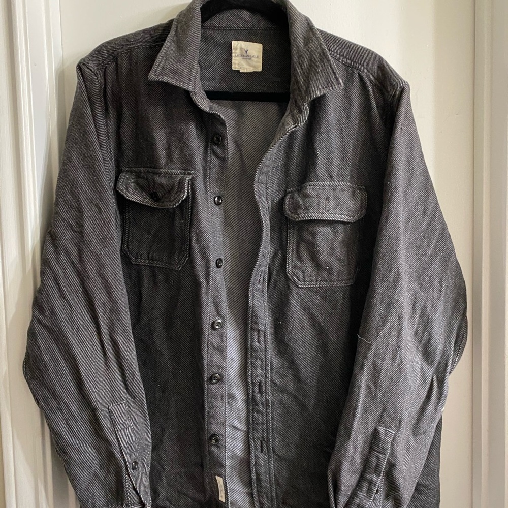 Grey American Eagle Coverup/Jacket
